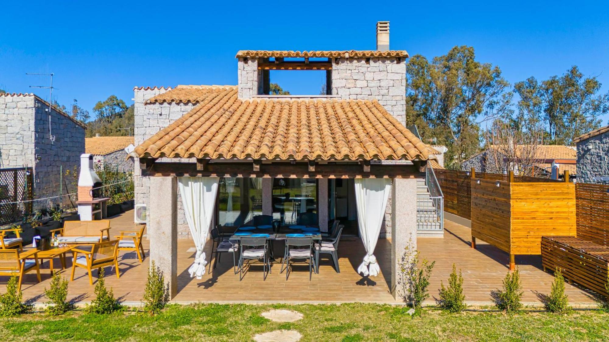 Villa Del Moro, Free Wifi, 300Mt From Sinzias' Beach Costa Rei Exteriör bild